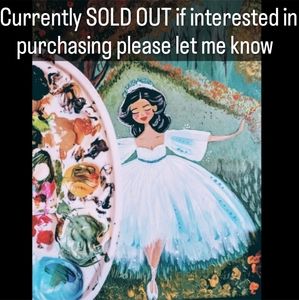 🎨 Little Woodland Dancer 🩰 Copy of original acrylic painted artwork
